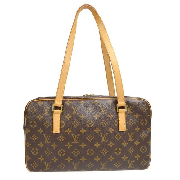 Authenticity Guarantee LOUIS VUITTON CITE GM SHOULDER BAG MONOGRAM CANVAS PURSE - Picture 2 of 11